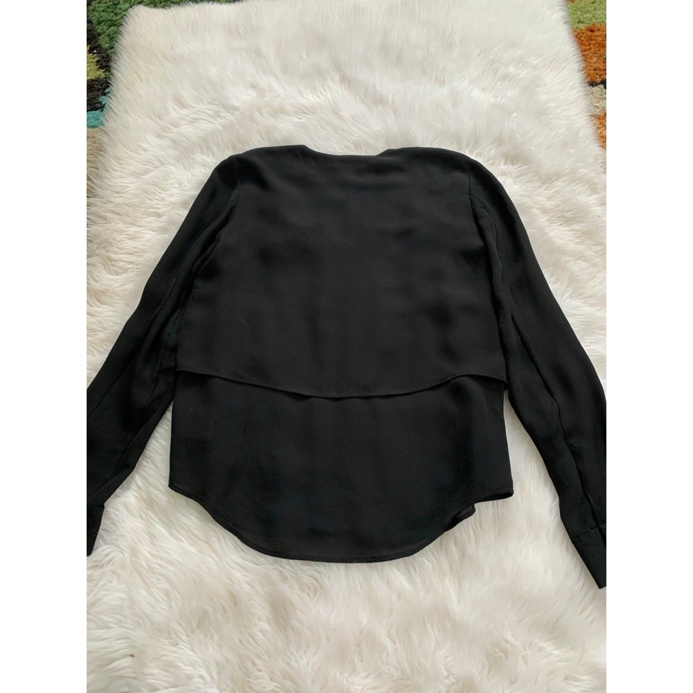 Theory silk blouse - Picture 7 of 8